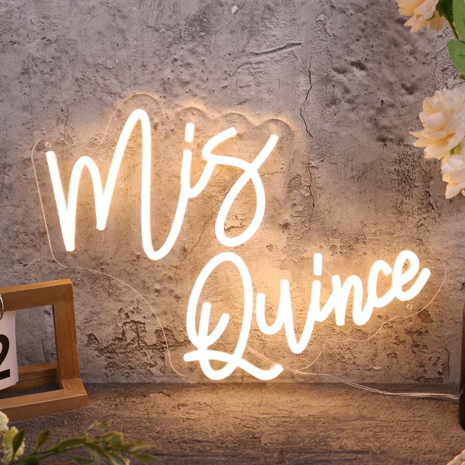 Mis Quince Yellow Led Neon Sign - Shineneon