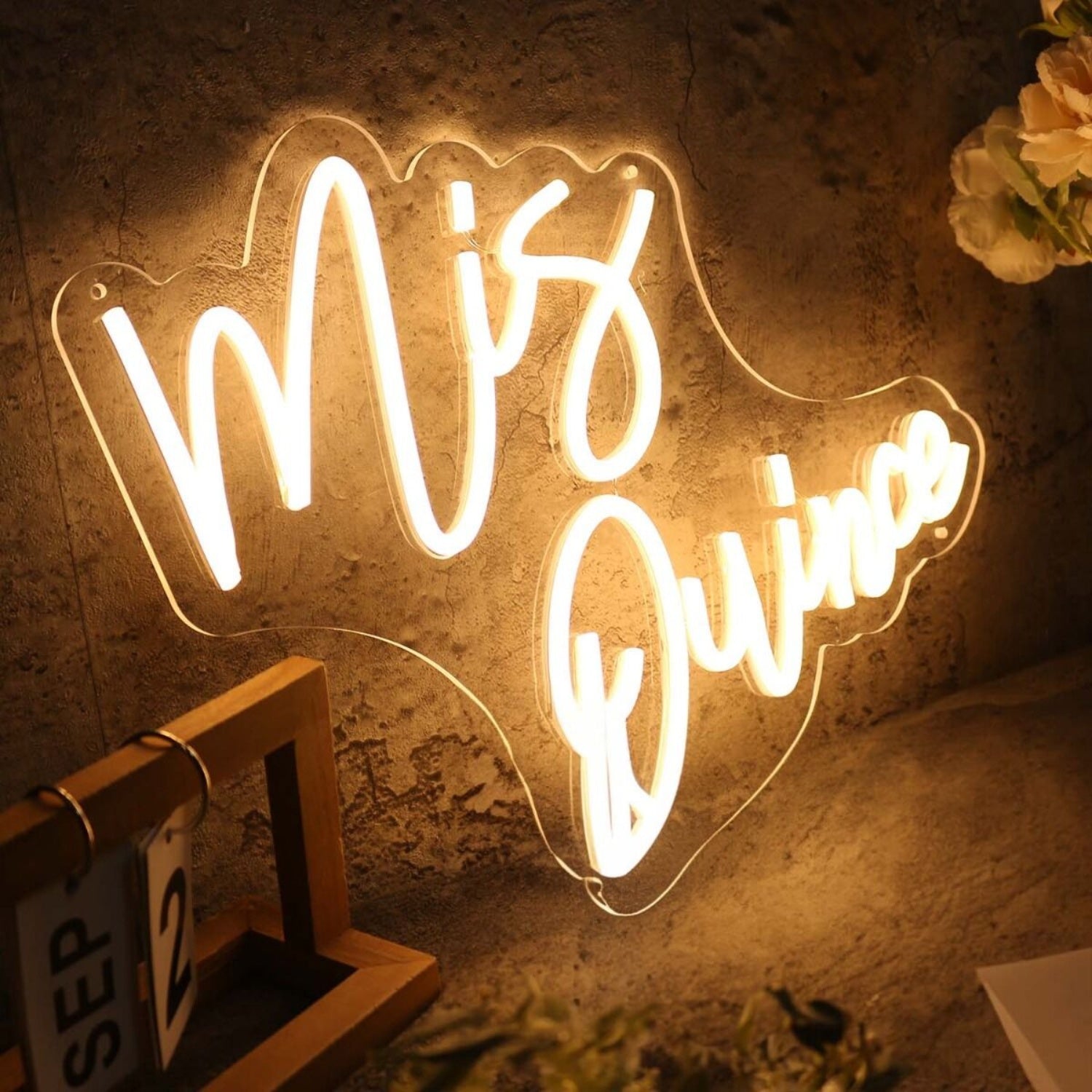 Mis Quince Yellow Led Neon Sign - Shineneon