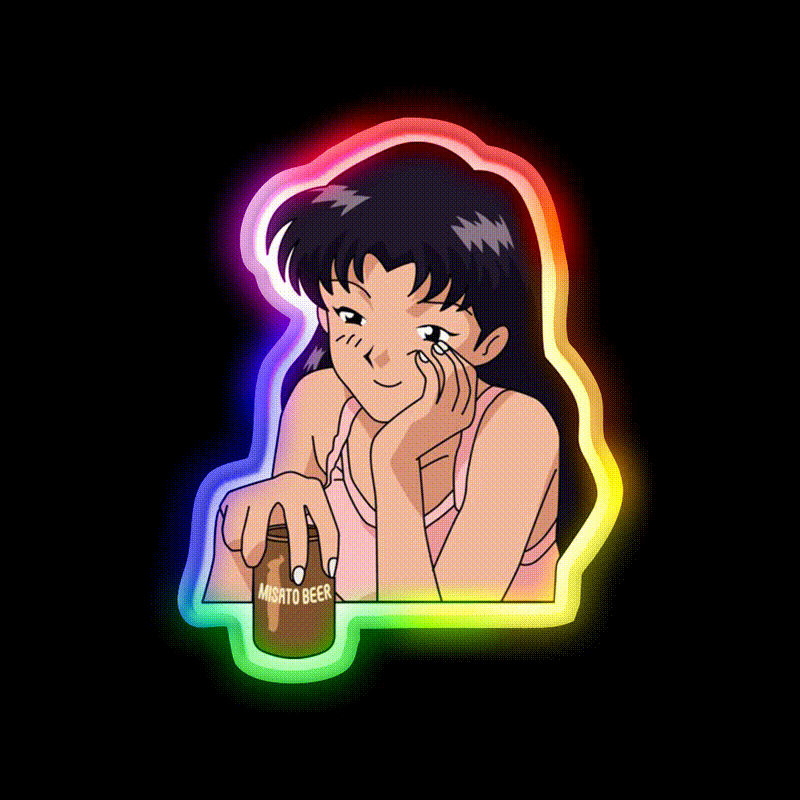 Misato Beer Bar Decor Led Neon Sign Rgb Color - LED neon sign close-up detail