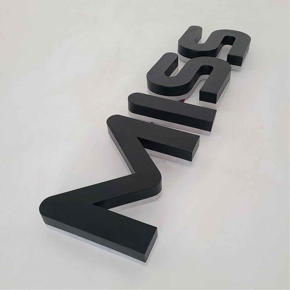 Miss 3D Backlit Channel Letters Led Light Sign