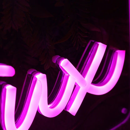 Miss Fux Purple Led Neon Sign - Shineneon