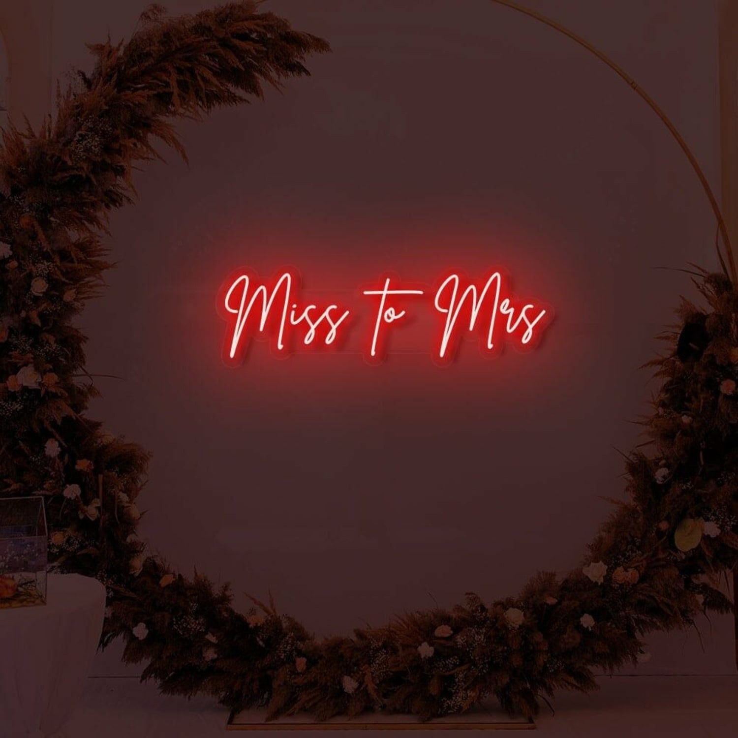 Miss To Mrs Led Neon Sign | Shineneon
