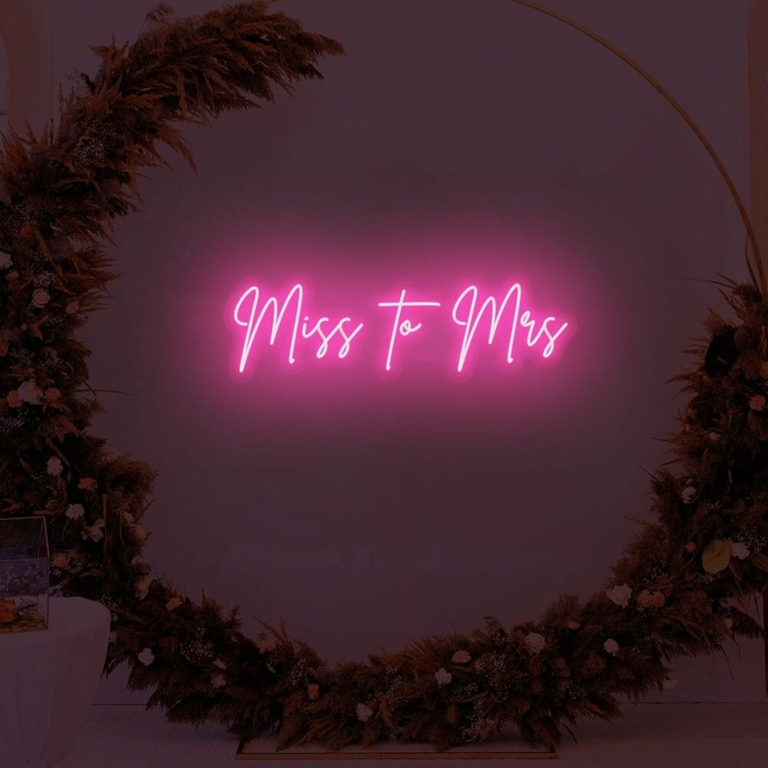 Miss To Mrs Led Neon Sign | Shineneon
