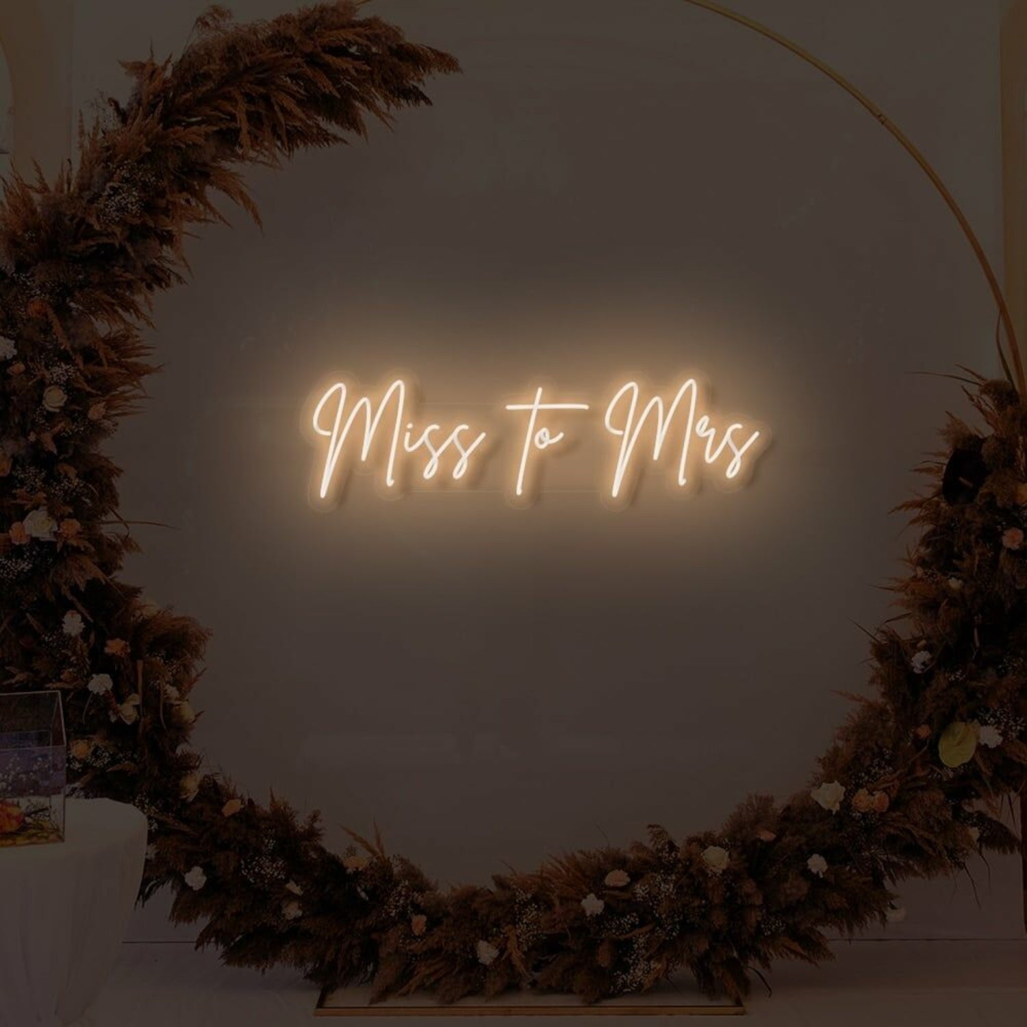 Miss To Mrs Led Neon Sign | Shineneon