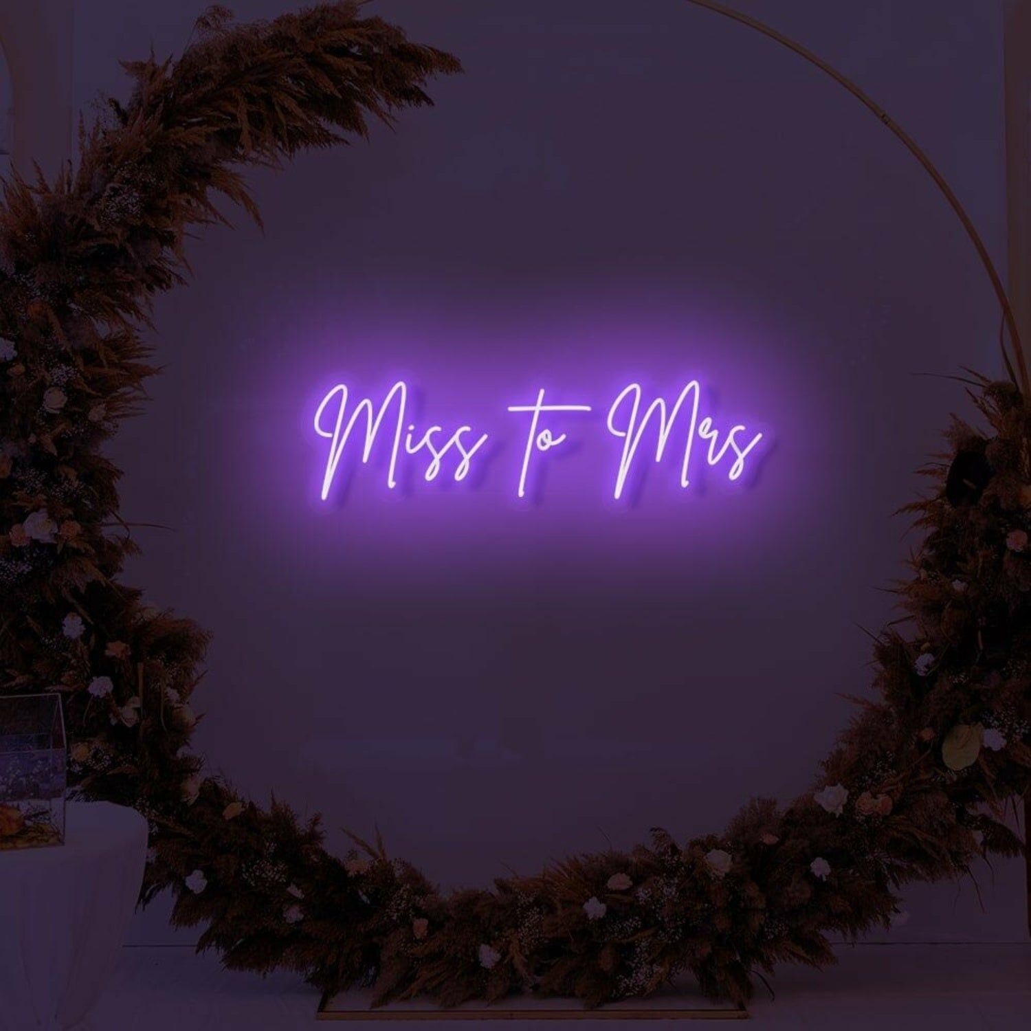 Miss To Mrs Led Neon Sign | Shineneon