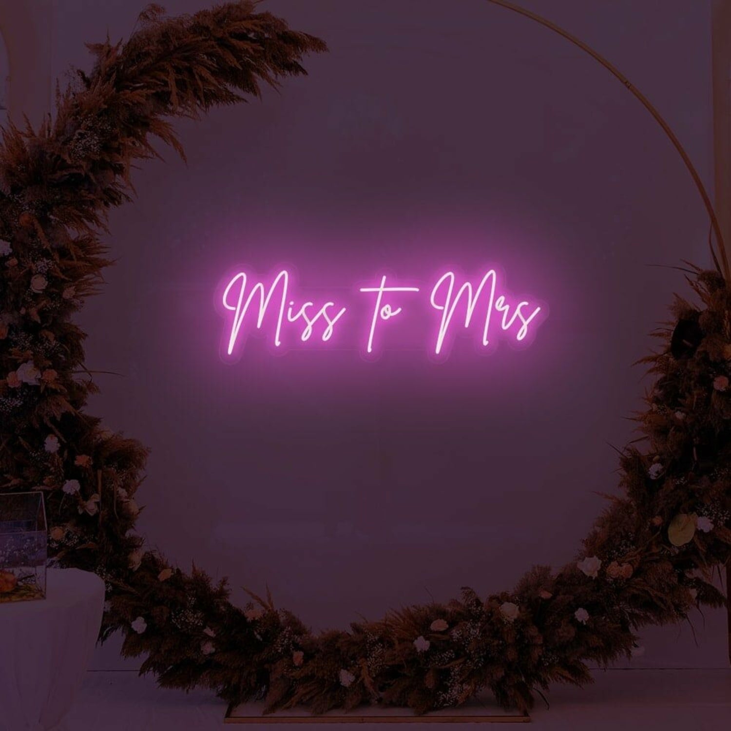Miss To Mrs Led Neon Sign | Shineneon