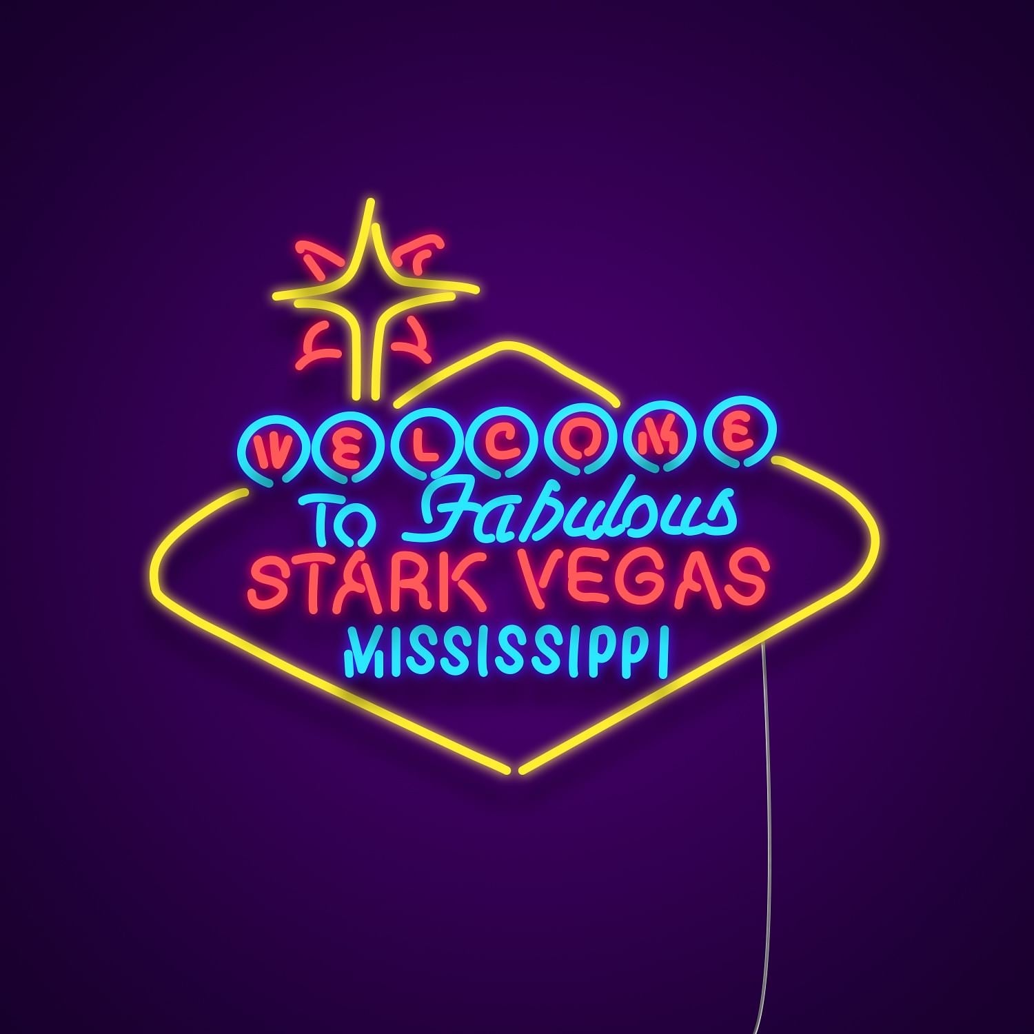 Mississippi Led Neon Signs Wall Art | Shineneon