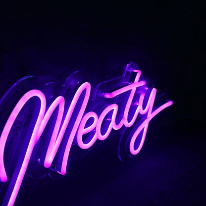 Missta Meaty Led Neon Sign | Shineneon