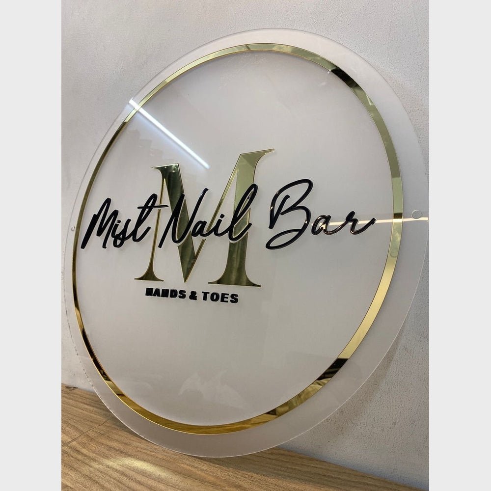 Mist Nail Bar Hands Toes Acrylic Business Logo Sign - Shineneon