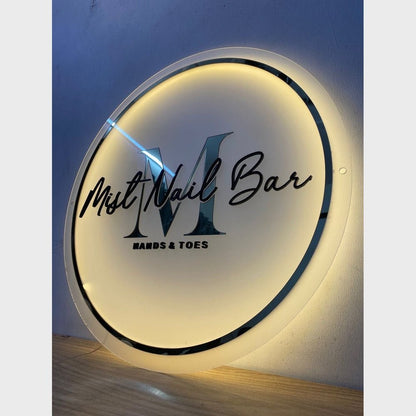 Mist Nail Bar Hands Toes Acrylic Business Logo Sign - Shineneon