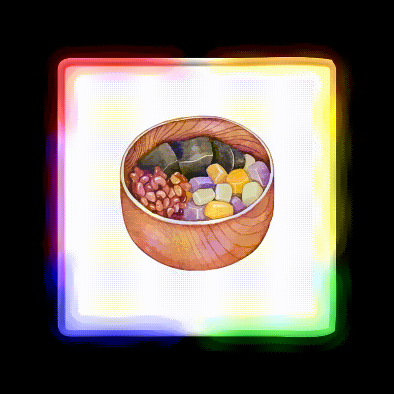 Mixed Sweet Soup Dessert Led Neon Sign Chinese Food Rgb Color