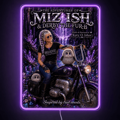 MIZ ISH Book signings Custom LED Neon Sign USB Power - Shineneon