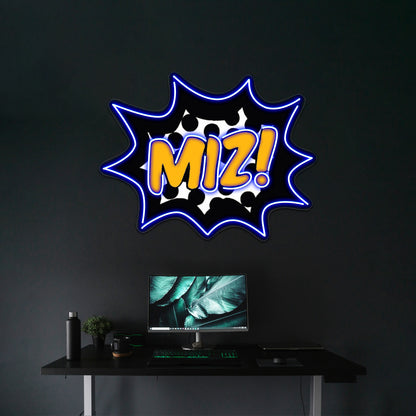 Miz Pop Artwork Neon Wall Signs - LED neon sign view 5