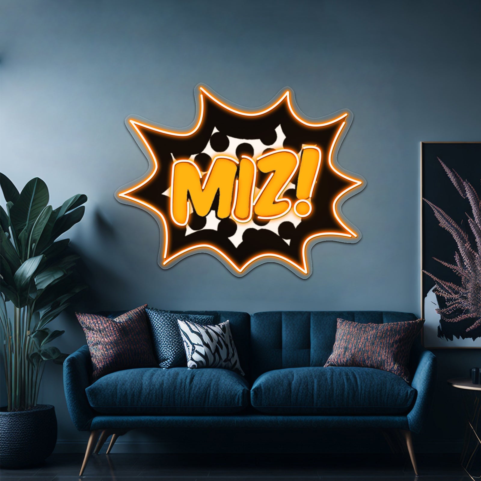 Miz Pop Artwork Neon Wall Signs - LED neon sign view 6