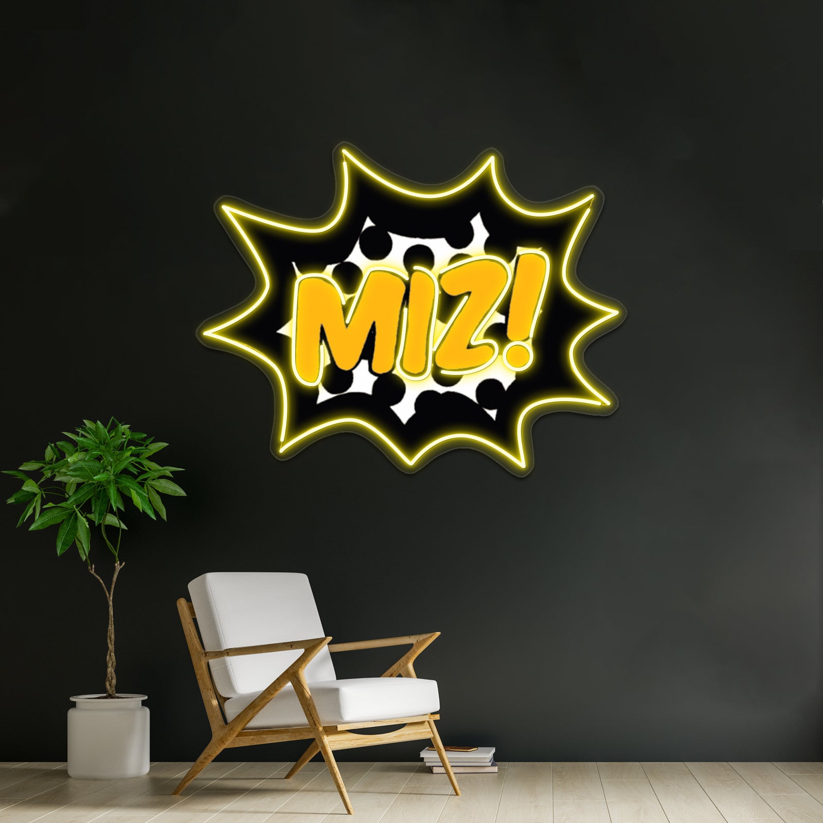 Miz Pop Artwork Neon Wall Signs - LED neon sign view 7