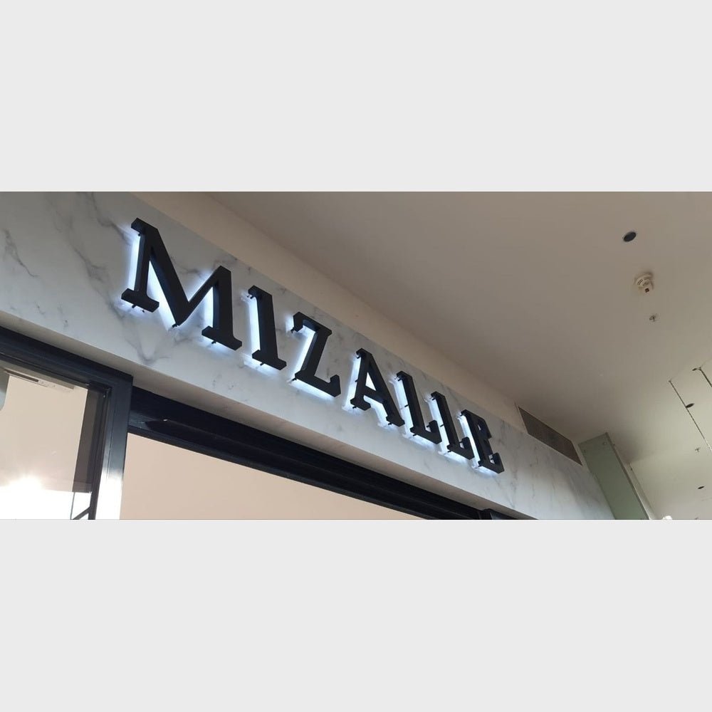 Mizalle 3D Backlit Channel Letters Led Light Sign - Shineneon