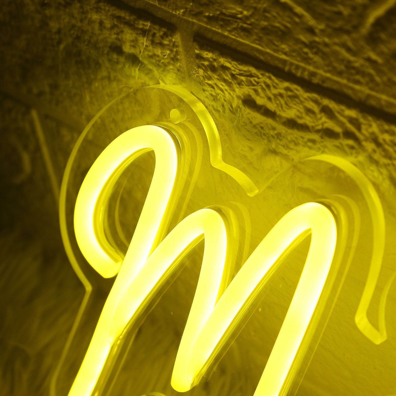 Mj Social Llc Yellow Led Neon Sign - Shineneon
