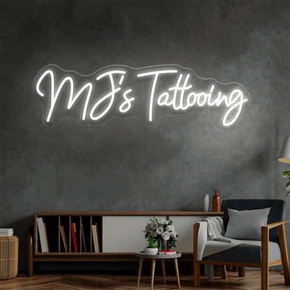 MJ's Tattooing Custom Neon Sign - Shineneon