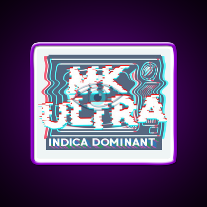 Mk Ultra Strain Art Hemp Inspired Green Leaf Led Neon Sign Rgb Color - LED neon sign view 9