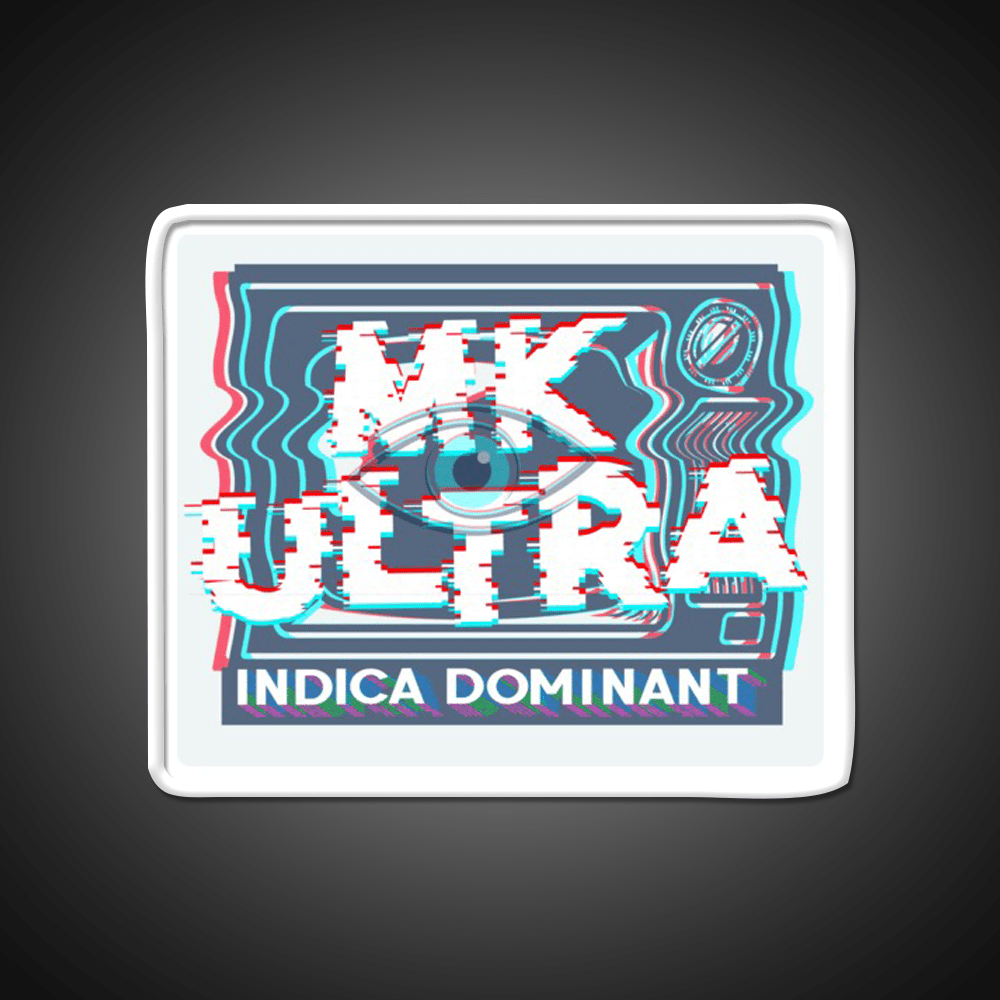Mk Ultra Strain Art Hemp Inspired Green Leaf Led Neon Sign Rgb Color - Shineneon