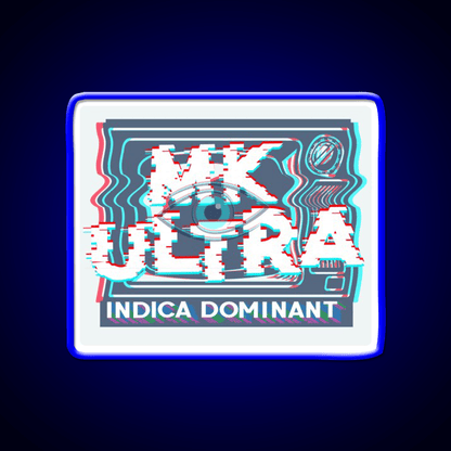 Mk Ultra Strain Art Hemp Inspired Green Leaf Led Neon Sign Rgb Color - Shineneon