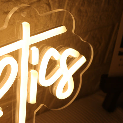Mm Aesthetics Yellow Led Neon Sign - Shineneon