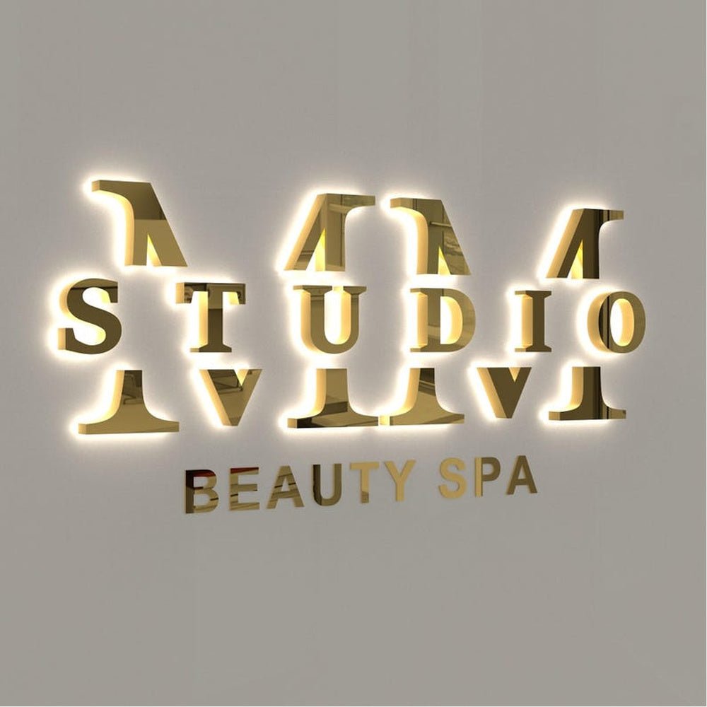 Mm Studio 3D Backlit Channel Letters Led Light Sign - Shineneon