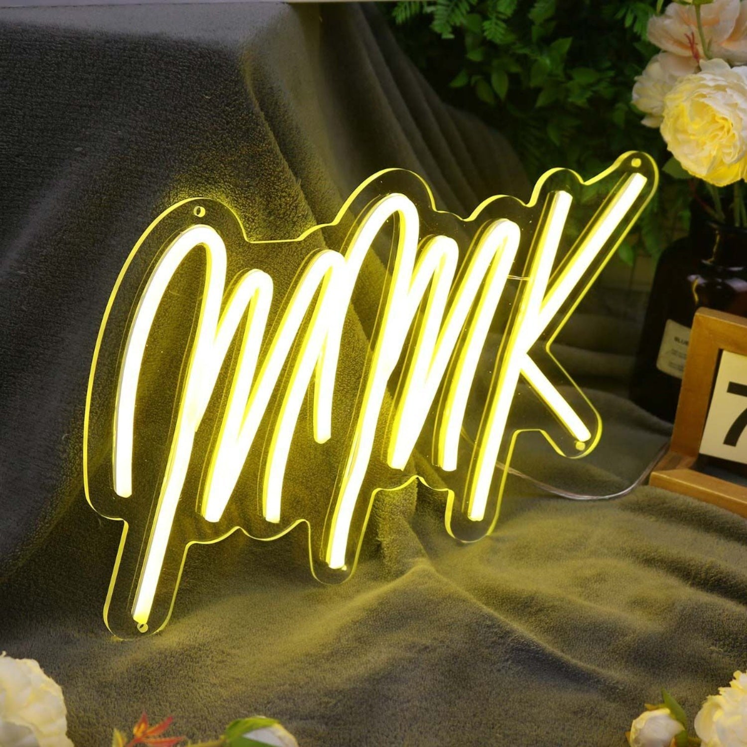 Mmk Yellow Led Neon Sign - Shineneon