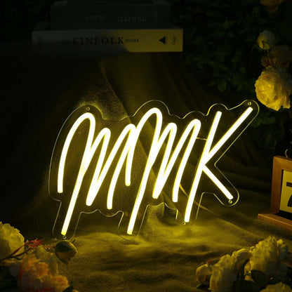 Mmk Yellow Led Neon Sign - Shineneon
