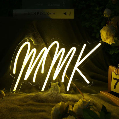 Mmk Yellow Led Neon Sign - Shineneon