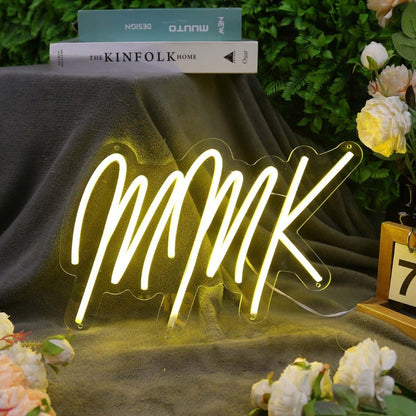 Mmk Yellow Led Neon Sign - Shineneon