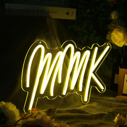 Mmk Yellow Led Neon Sign - Shineneon