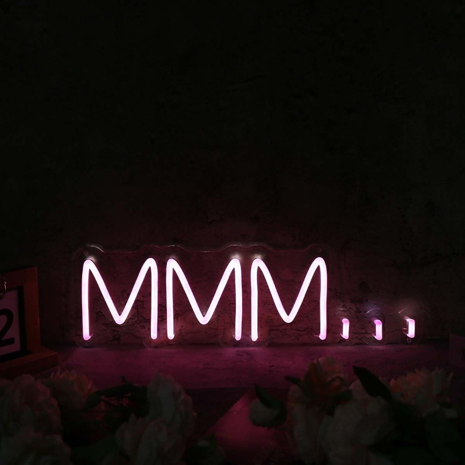 Mmm Pink Led Neon Sign - Shineneon
