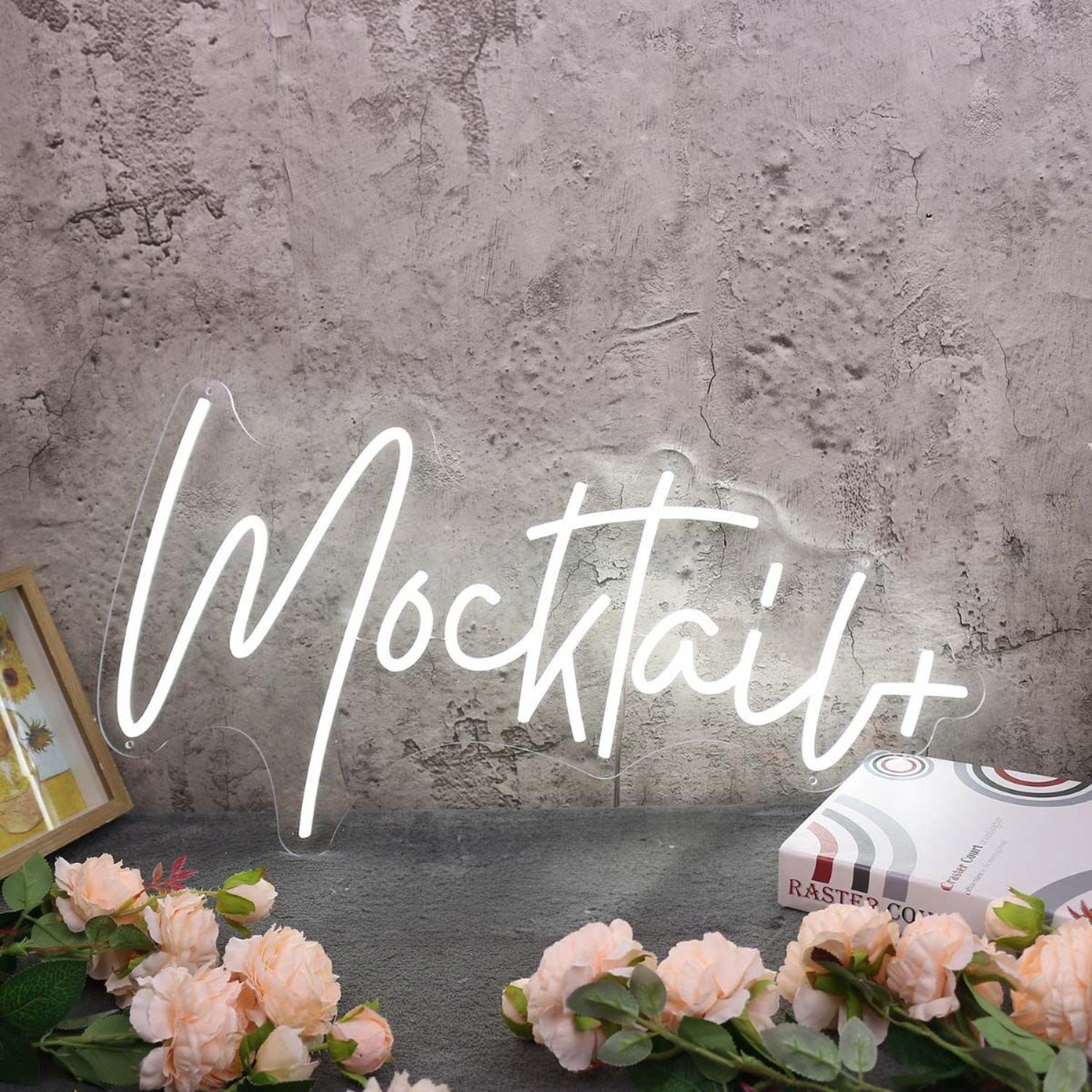 Mocktail White Led Neon Sign - Shineneon