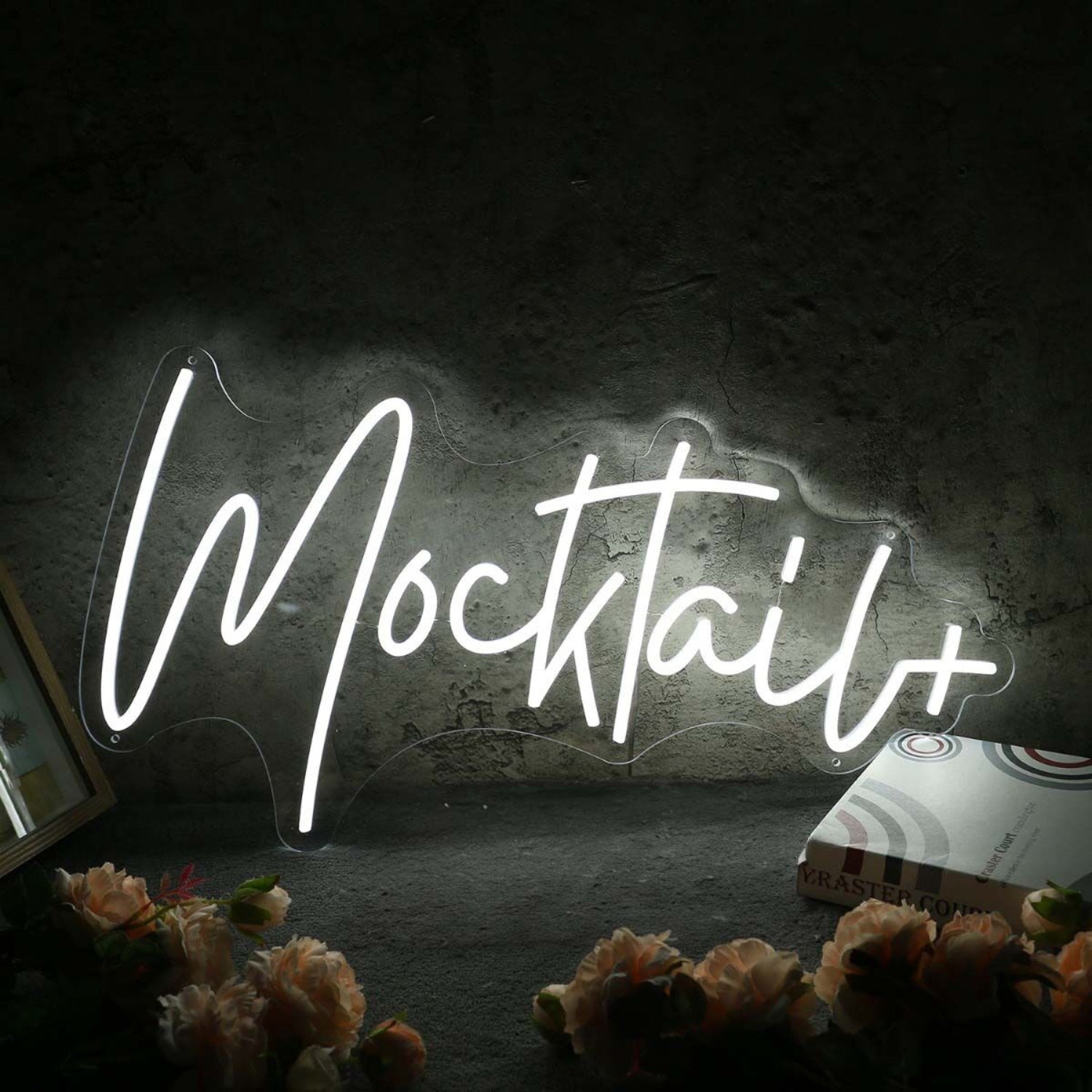 Mocktail White Led Neon Sign - Shineneon