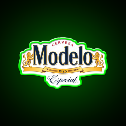 Modelo Carveza Especial Beer Bar Decor Led Neon Sign Rgb Color - LED neon sign view 8