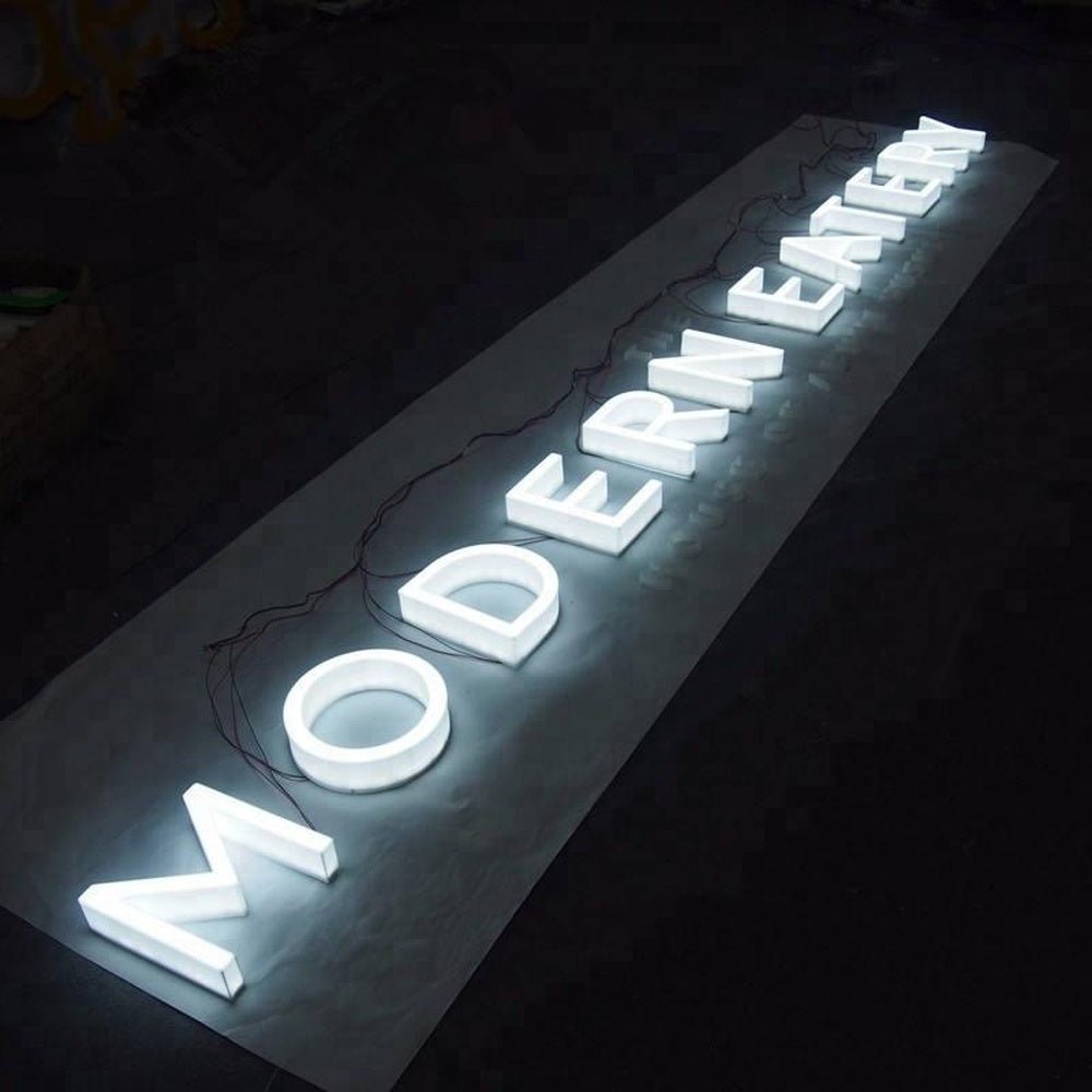 Modern Eatech 3D Fulllit Acrylic Led Letters Sign - Shineneon