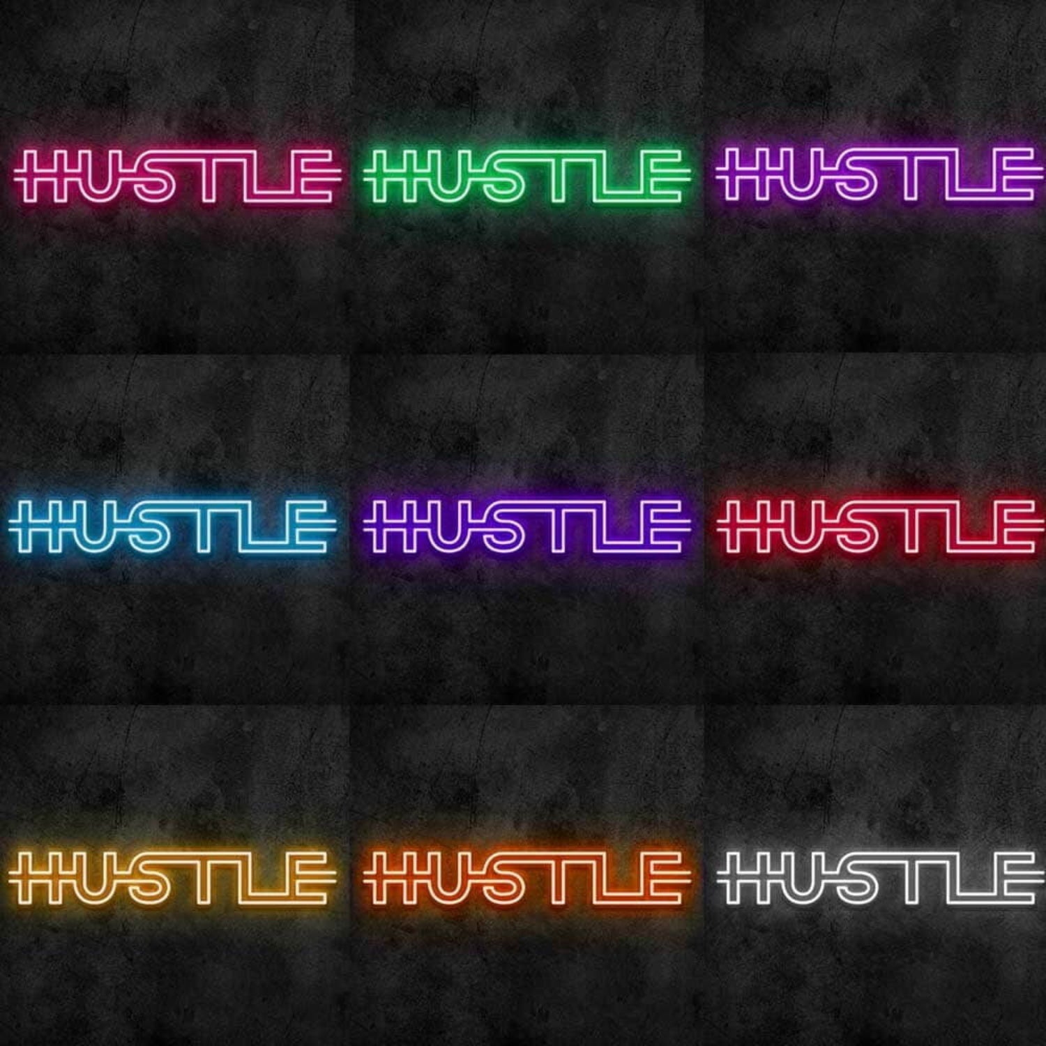 Modern Hustle Sign Led Neon Sign | Shineneon