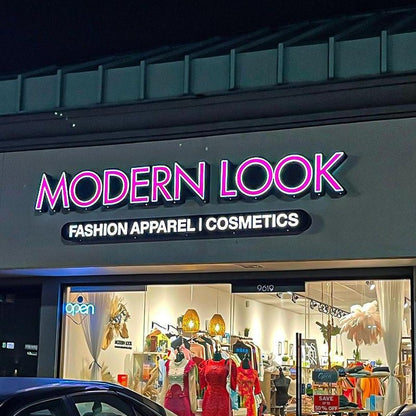 Modern Look 3D Frontlit Letters Metal Led Sign - Shineneon