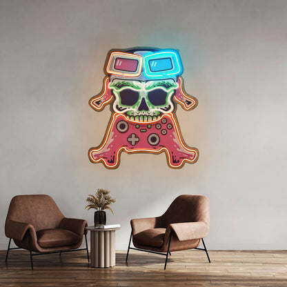 Money Bag Led Neon Artwork For Sale