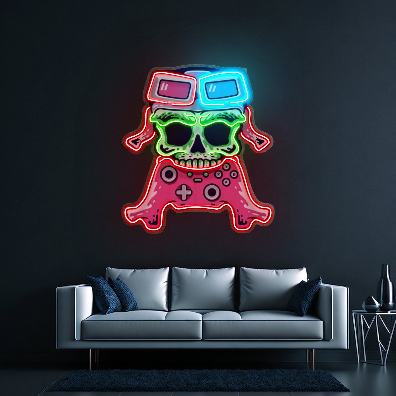 Money Bag Led Neon Artwork For Sale