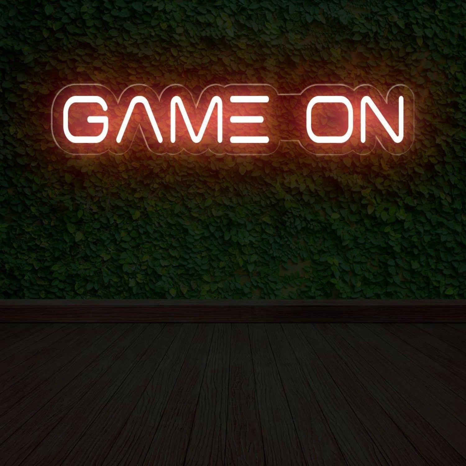Modern White Game On Led Neon Sign For Gaming Room And Arcade Wall Decor | Shineneon