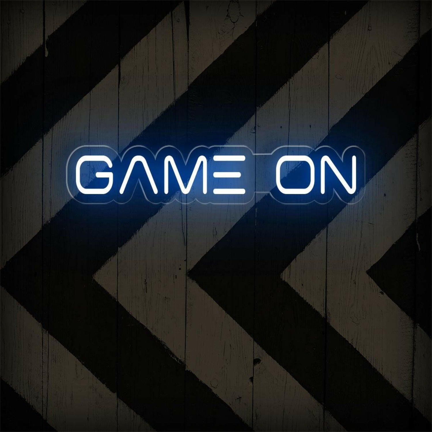 Modern White Game On Led Neon Sign For Gaming Room And Arcade Wall Decor | Shineneon