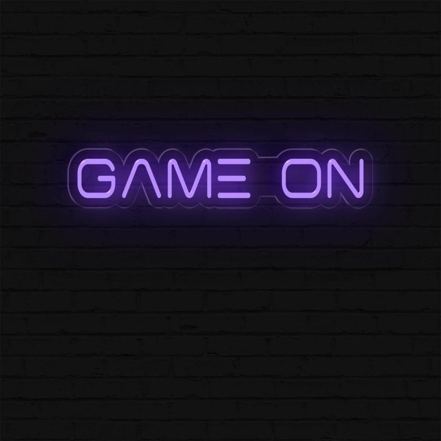 Modern White Game On Led Neon Sign For Gaming Room And Arcade Wall Decor | Shineneon