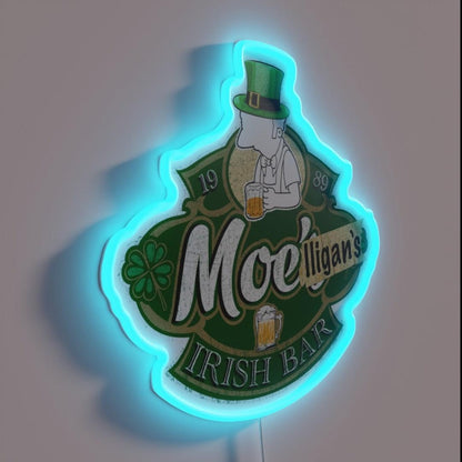 Moelligansirish Pub Rgb Led Neon Sign