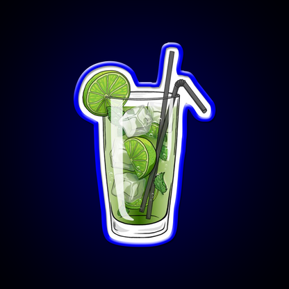 Mojito Cocktail Bar Decor Led Neon Sign Neon Party Sign Rgb Color - LED neon sign view 5