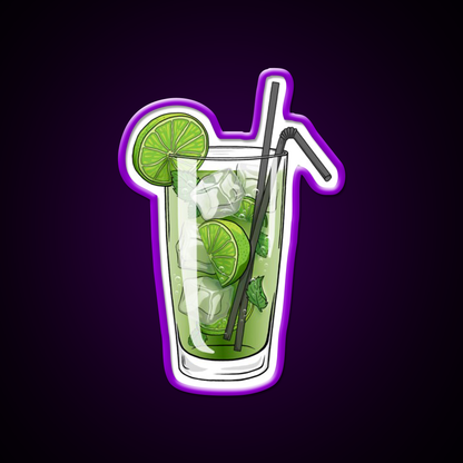 Mojito Cocktail Bar Decor Led Neon Sign Neon Party Sign Rgb Color - LED neon sign view 9