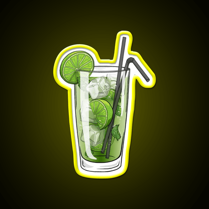 Mojito Cocktail Bar Decor Led Neon Sign Neon Party Sign Rgb Color - Shineneon