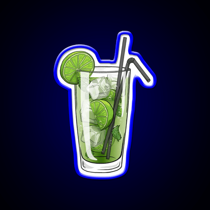 Mojito Cocktail Bar Decor Led Neon Sign Neon Party Sign Rgb Color - Shineneon