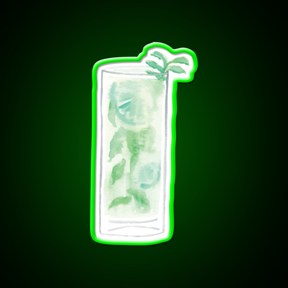 Mojito Drink Cocktail Bar Decor Led Neon Sign Rgb Color - LED neon sign view 8